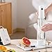 UTTASU Máquina portátil para hacer bebidas carbonatadas 1000Ml Dispensador de agua con gas Fabricante casero con doble tapa Diseño Botón Operación para cocina Imagen de UTTASU Máquina portátil para hacer bebidas carbonatadas 1000Ml Dispensador de agua con gas Fabricante casero con doble tapa Diseño Botón Operación para cocina