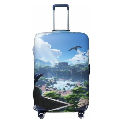 The Forgotten Kingdom Luggage Cover Suitcase Protector Anti-Scratch Luggage Cover Fits 18-32inch Luggage