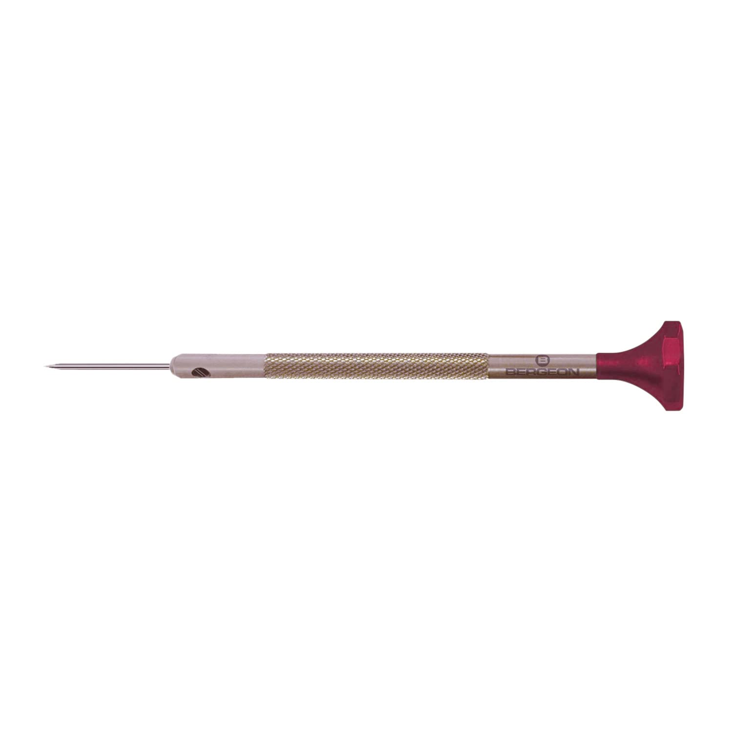 Bergeon Pink 30081-220 Stainless Steel Blade 2.2 Mm Ergonomic Screwdriver