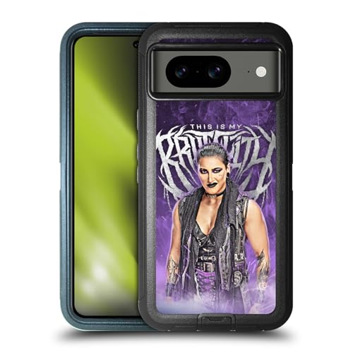 Coque Rhea Ripley WWE compatible avec Google Pixel 8, protection antichoc par Head Case Designs