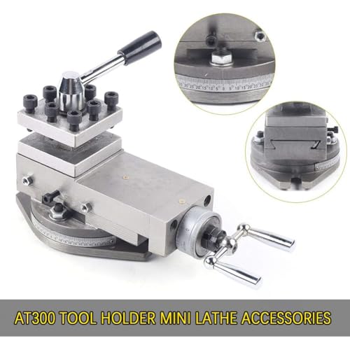 Accesorios de torno miniatura con carrera de 80 mm para mecanizado de metal 4