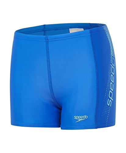 Bañador para niños Speedo Sports Logo Panel con forro frontal azul