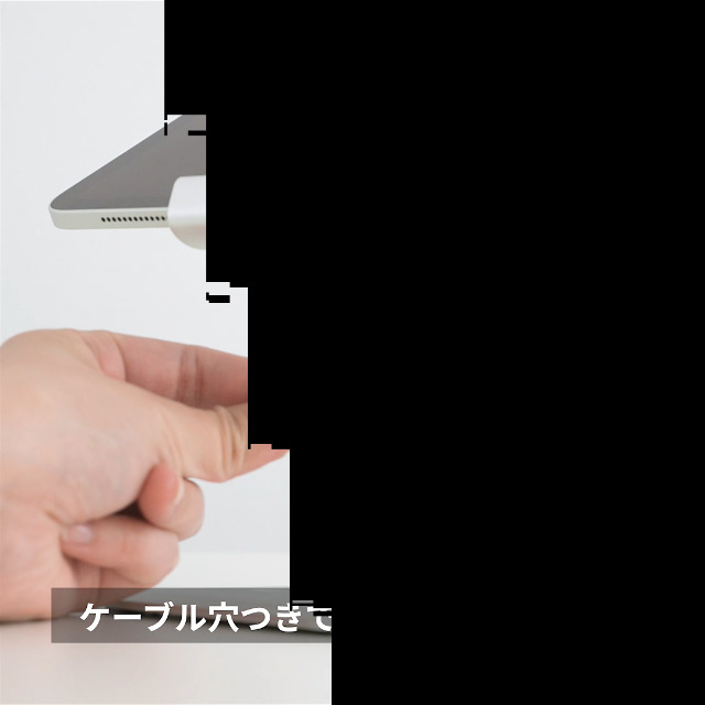 Amazon.co.jp: サンワダイレクト タブレット スタンド 卓上 折りたたみ