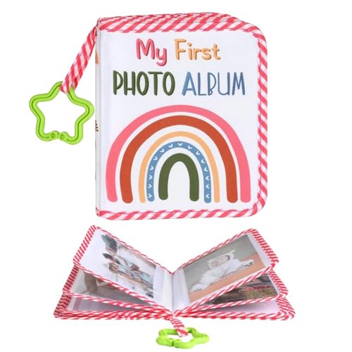 Album Fotografico Per | Libro Ricordo Bambino | Con Gancio Stella Stampa Per Rivelazione Di Genere Baby Shower Festa...