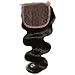 Beauty Forever Hair Brazilian Virgin Hair 1 Piece Free Part Body Wave Lace Closure 100 Unprocessed Human Hair Extensions Natural Color (18'' closure)