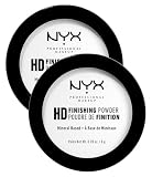 NYX Professional Makeup High Definition Finishing Powder Cipria 01 Translucent in Polvere Compatta Opacizzante Finish Matte e Texture Leggera con Formula Vegana a Base di Minerali - 2 Ciprie