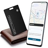 Wallet Tracker Card Air-Tag - for Android & iOS, Work with Google Find Hub & Apple Find My, 0.07in Slim Tracking Card, IP68 Waterproof Bluetooth Smart Item Locator for Luggage, Gifts for Men Women