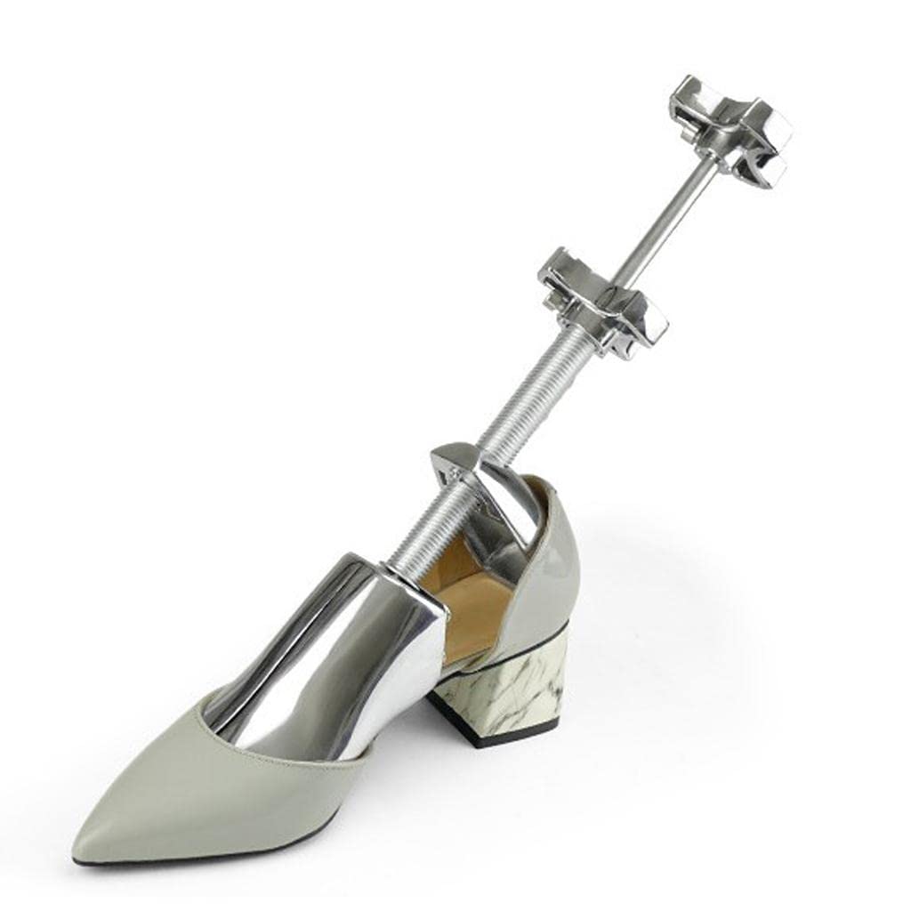 Ajustable para Zapatos Extensible para Calzado Metálico Mantenedor de Forma Antideformación Estirador Ajustable Material de Aleación Resis, L 39-45
