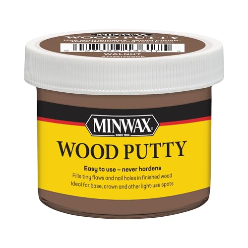 Minwax Wood Putty, Walnut, 3.75 oz.