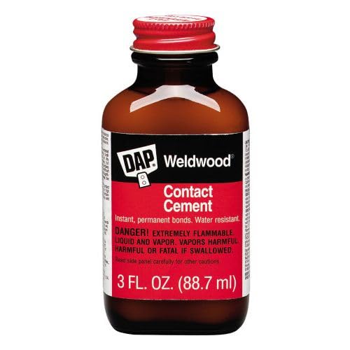 12 Pack Dap 00105 Weldwood Contact Cement - 3-oz Jar (00107)