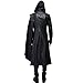 Devil Fashion Assassin’s Creed Black Leather Gothic Military Cloak Coat for Men (XXX-Large)