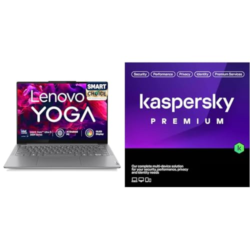 Image of Lenovo Yoga Slim 7 (Smartchoice) Intel Core Ultra 9 185H 14 inch(35.5cm) WUXGA-OLED Laptop (32GB RAM /1TB SSD /AI PC /Wind + Kaspersky Premium 1 Device 1 Year (Physical Pack)