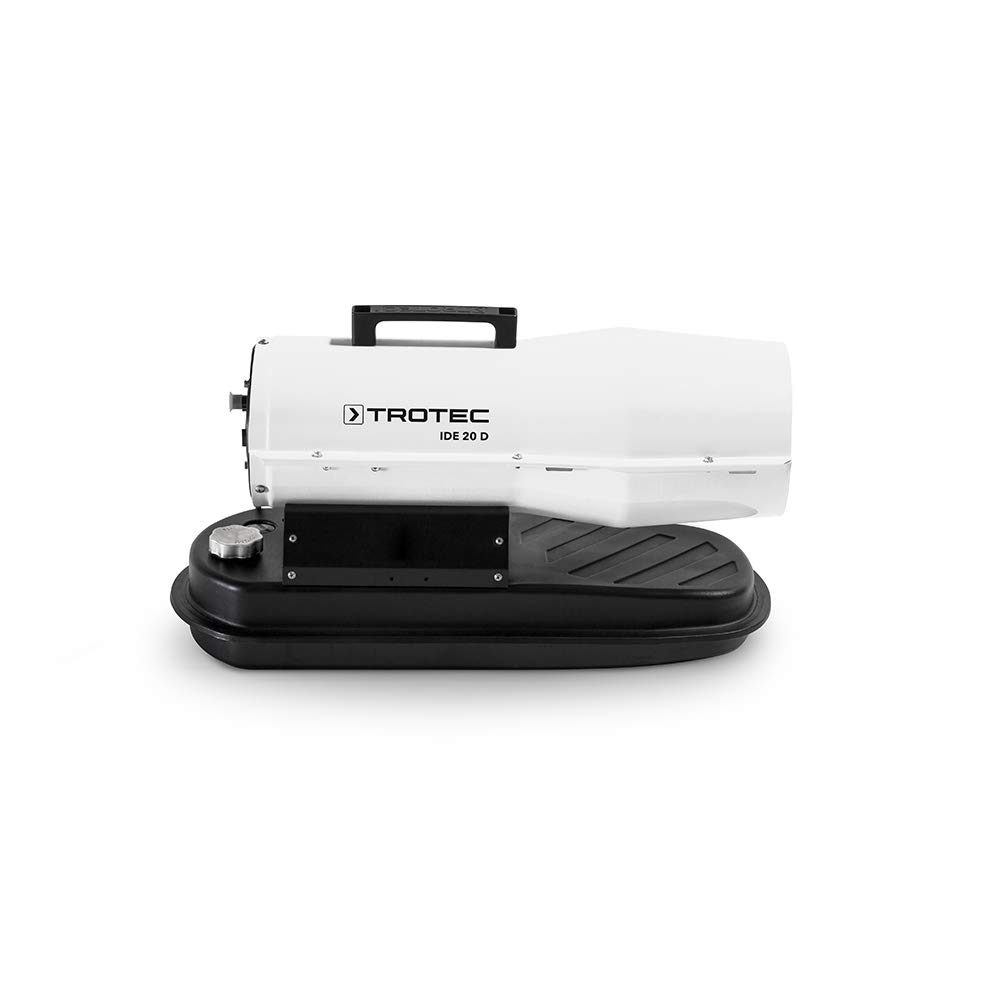 TROTEC Canon à air chaud au fioul à combustion directe IDE 20 D Puissance calorifique nominale 20 kW Portable avec poignée