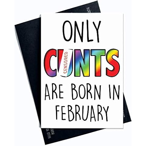 Funny Rude Birthday Card for All Cover