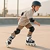 Kuxuan Boys Adjustable Inline Skates with Light up Wheels, Fun Illuminating Skates for Kids Girls Youth #1