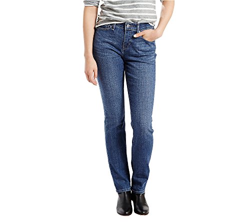 Levi's Women's 525 Perfect-Waist Straight Jean,Moody Blue,30 (US 10) R
