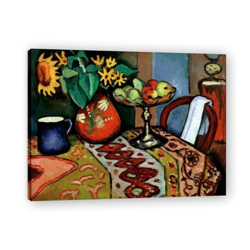 Reproductions de tableaux de maître sur toile haut de gamme tournesols August Macke