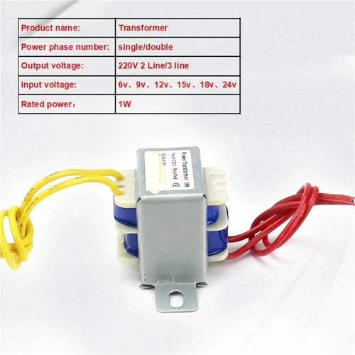 Transformateur de puissance 1W pour alimenter un circuit de commande 6V
