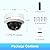 INNOSECU 8MP@30fps PoE Camera, 4K Vandal-Proof Dome IP Camera Outdoor, 5X Motorized Lens 2.7~13.5mm, IP67, Built-in Mic, B/W Night Vision 120ft, Human & Vehicle Detection, No PT Supported, IND8VR57Z