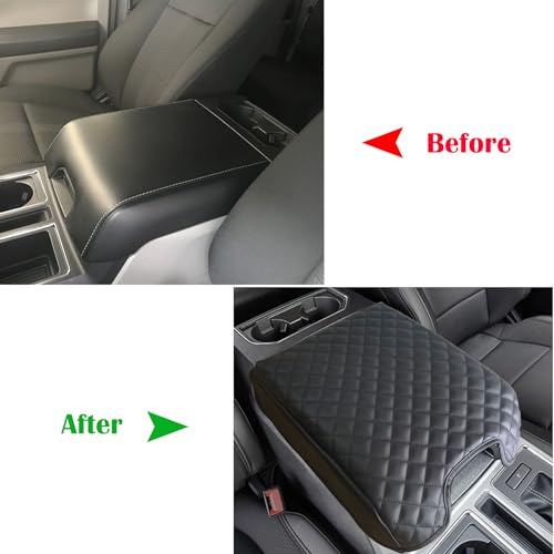 Image of Zxiaochun Center Console Cover for Ford F150 2015-2020, F250-F550 2017-2022