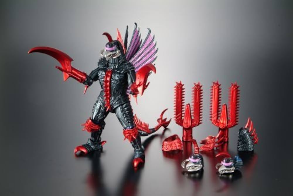 Godzilla Bandai Deluxe DieCast Action Figure Final Wars Red