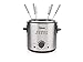 Produktbild Tristar 2in1 Mini-Fritteuse mit Fondue-Set - inklusive 6 Fondue-Gabeln - mit 1 Liter Fassungsvermögen, FO-1102