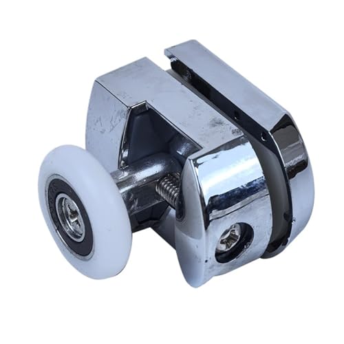 Rouleau rail coulissant salle bains 25mm pour un alignement parfait de porte