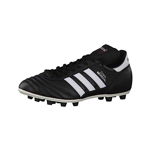 adidas mens Copa Mundial Soccer Shoe , Black/White/Black, 9.5 Women 8.5 Men US