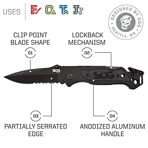 Best Folding Survival Knife Survival Front