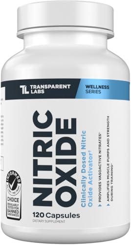 Transparent Labs Nitric Oxide Capsules