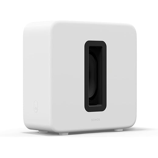 Sonos Sub 4 Wireless Subwoofer with Powerful Bass for Immers