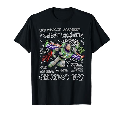 Disney Pixar Toy Story Buzz Lightyear The World’s Greatest Camiseta