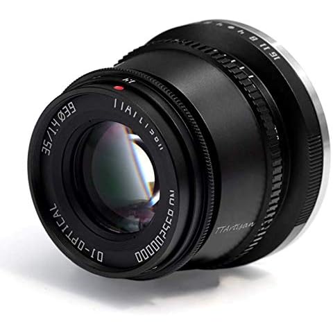 Lente TTArtisan APS-C 35mmF1.4 Enfoque Manual para cámara Fuji X Mount Cover