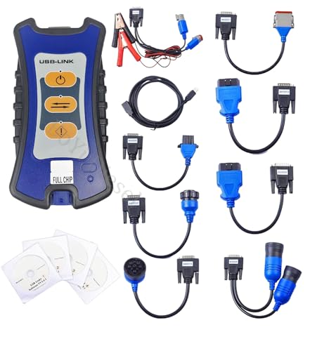 Image of Nexiq USB Link 3 Diagnostic Scanner Tool Interface Wired Edition with Repair Information Easy to Use for Universal Truck Excavator Diesel Engine Diagnostic Scanner Tool (Nexiq)