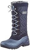 Classici stivali da neve canadesi, design alla moda da donna. Scarpe in gomma termoplastica, materiale esterno in poliestere, fodera in pelliccia sintetica per il massimo comfort anche nelle temperature più calde.