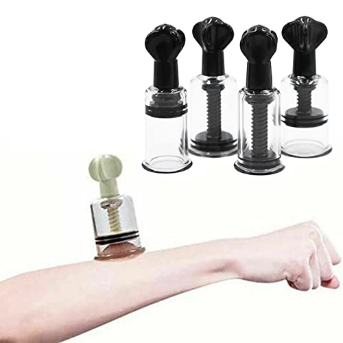 2 paires/Super Pompe, Coupe de Massage Manuel pour la Relaxation (1 paire Petit et 1 paire Grand)