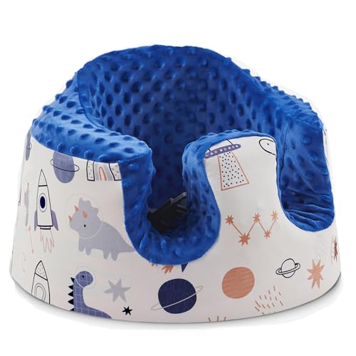 Seat Cover Compatible with Bumbo and Nuby Seat, Booster Seats Accessories, Soft Breathable Cover for Baby Girl Boy, Cover Only