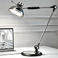 OTUS Desk Lamp for Home Office | Tall LED Architect Desk Light with Gesture Control & Touch | 1500 Lux Eye-Caring Dimmable for Study, Reading, Video Calls | 12 Levels & 3 Colors | Metal Swing Arm Lamp