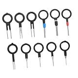 LOEFLIFA 11 Stück Teiliges Terminal Auspinnwerkzeug für Kfz Präzise Elektrische Steckverbinder...