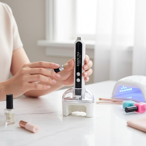 Polisseuse à ongles rechargeable USB 35000 tr/min avec accessoires - 2
