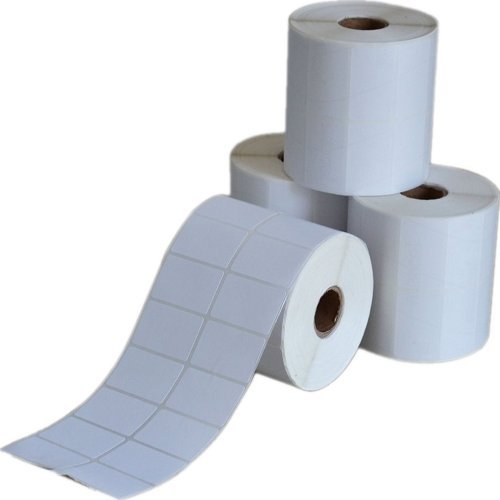ACCUTRAC 38mm X 15mm Barcode Chromo Paper Labels (Pack of 1) 2000 Labels per Roll