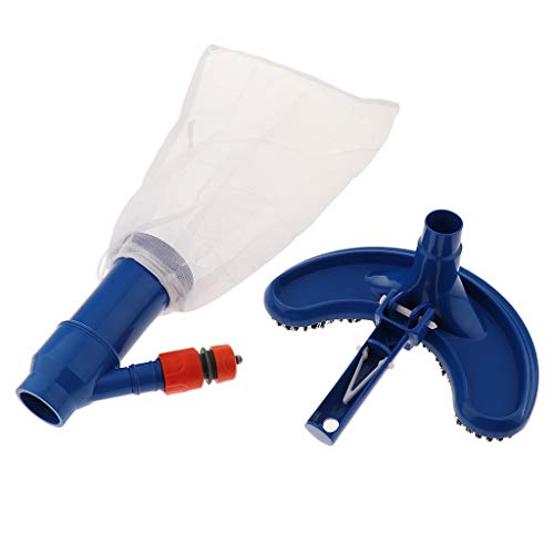 Kit de limpeza de piscina menolana cabeça de aspirador de pó com escova de spa e suprimentos de limp