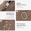 VIMUTI Halbmond Umhängetasche Damen | Wasserabweisende Nylon Crossbody Bag Damen | Moon Bag mit Verstellbarem Schultergurt | Schultertasche für Arbeit, Reisen, Alltag & Festival (Kaffee) #5