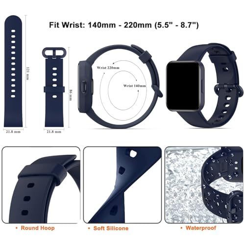 Correa compatible para Xiaomi Redmi Watch 2 Lite de silicona miniatura 2