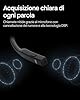 SHOKZ Auricolari OpenComm2 UC 2025 Upgrade a conduzione ossea con adattatore USB-A, auricolari Bluetooth open-ear per l'attenuazione del rumore, wireless, 16 ore di conversazione, Segnalibri, Nero