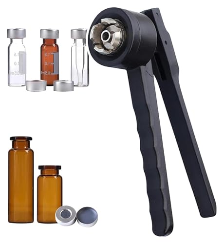 Machine à capsuler manuelle pour sceller sans fuite vos flacons et vials flip-off - 2
