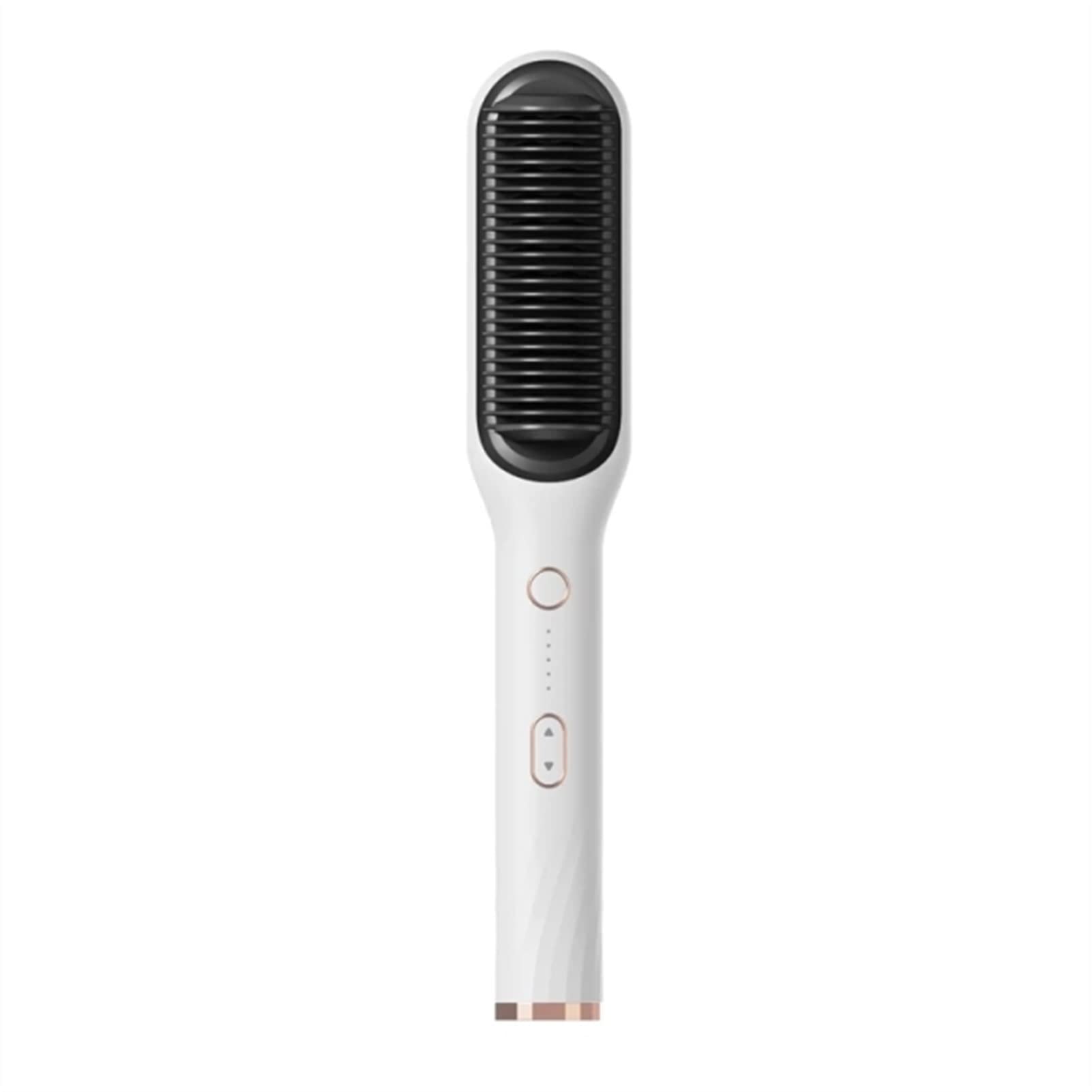 Spazzola per capelli multifunzione 2 in 1, per riscaldare i capelli caldi, spazzola anti-scottatura, ferro lisciante, strumenti styler