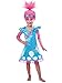 amscan Princess Poppy Age 7-8 Years-1 Pc Trolls-Costume da principessa papavero, età 7 – 8 anni, 1 pezzo, Blu, 9901484
