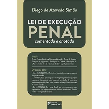 Capa do livro Lei de Execução Penal Comentada e Anotada
