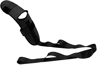 Yoga Stretching Strap Elastic Yoga Ligament Stretching Belt Segmented Ankle Ligament Stretcher Belt with Loops for Stretch Assist Plantar Fasciitis